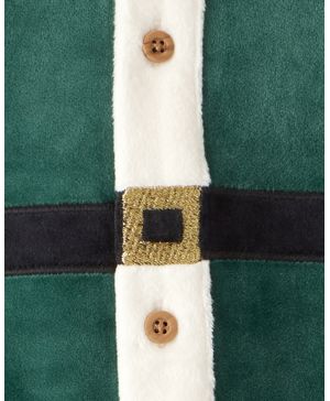 Mameluco Con Capucha De Elfo Navideño Carter's