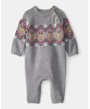 Mameluco De Fair Isle Navideño Carter's