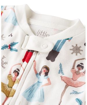 Mameluco Festivo De Algodón Con Cascanueces De Navidad Carter's Little Planet