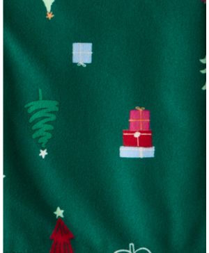 Pijama De 2 Piezas De Tela Polar De Árbol De Navidad Carter's