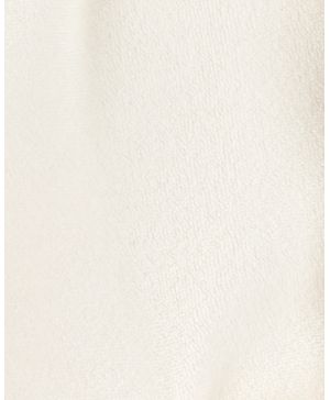 Bata de felpa francesa con capucha de pollito en marfil Carter's