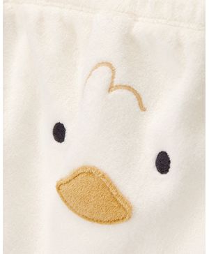 Conjunto de 3 piezas con cárdigan en marfil con patitos Carter's