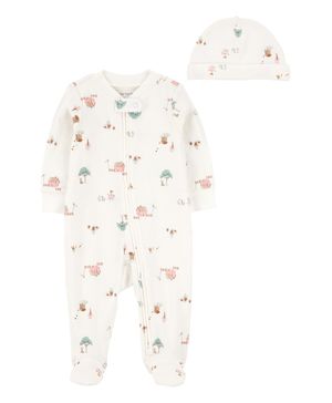 Mameluco para bebé con cierre bidireccional Dormir y Jugar Carter's