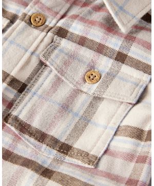 Camisa Con Botones De Jacquard A Cuadros Carter's Little Planet