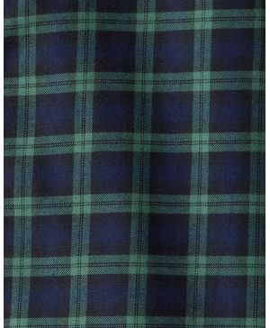 Camisa De Algodón A Cuadros Con Botones Navideña Carter's