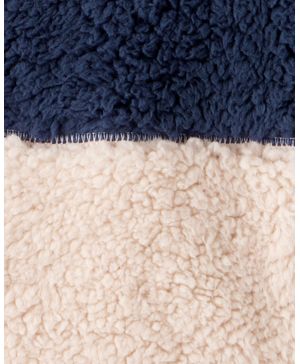 Chaleco Sherpa En Azul Carter's