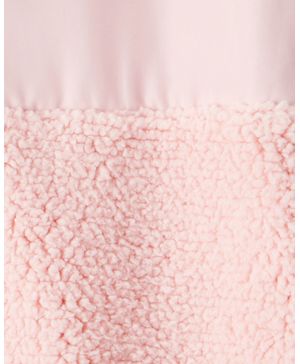 Chamarra Sherpa De Manga Larga En Rosa Carter's