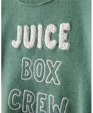 Conjunto De 2 Piezas Con Playera "Juice Box Crew" Y Pantalón Carter's