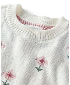 Conjunto De 2 Piezas Con Suéter De Laberinto De Flores Carter's Little Planet