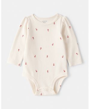 Conjunto De 2 Piezas Con Vestido De Bastoncitos Navideño Carter's