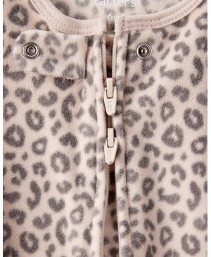 Mameluco De Leopardo Sleep & Play Carter's