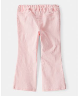Pantalón De Algodón Acampanado En Rosa Oshkosh B'Gosh