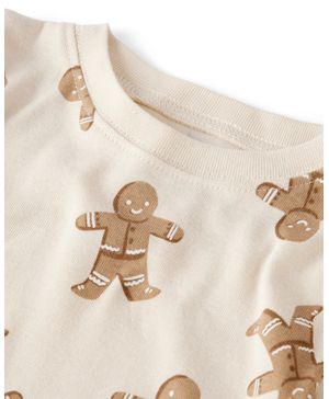 Pijama De 2 Piezas De Galleta De Jengibre Navideña Carter's Little Planet