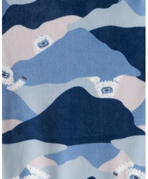 Pijama De 2 Piezas De Velour Del Yeti De Manga Larga Carter's