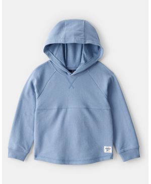 Sudadera Con Capucha De Manga Larga En Azul Oshkosh B'Gosh