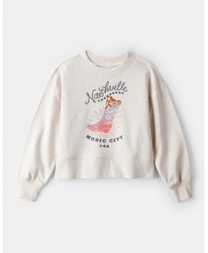 Sudadera Vaquera "Nashville" De Algodón De Manga Larga Oshkosh B'Gosh