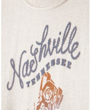 Sudadera Vaquera "Nashville" De Algodón De Manga Larga Oshkosh B'Gosh