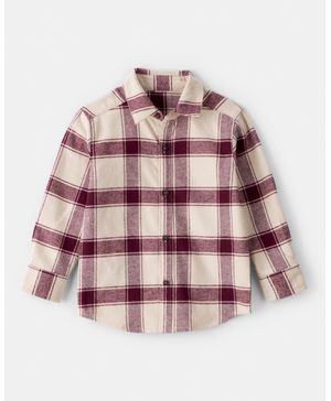 Camisa De Botones A Cuadros Oshkosh B'Gosh
