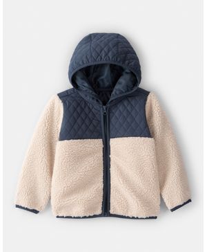 Chamarra Con Capucha Y Cierre De Bloques Carter's