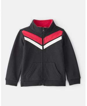 Chamarra Con Cierre En Negro Carter's