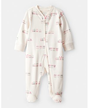 Mameluco 100% Algodón De Tren De Sleep & Play Carter's