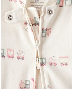 Mameluco 100% Algodón De Tren De Sleep & Play Carter's