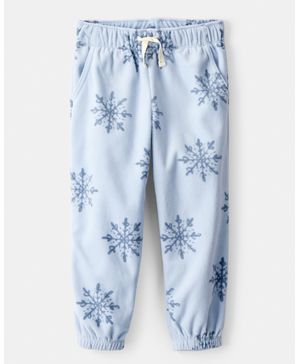 Pants Cozy Con Copos De Nieve En Azul Oshkosh B'Gosh