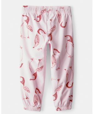 Pants Cozy Con Pingüinos En Rosa Oshkosh B'Gosh