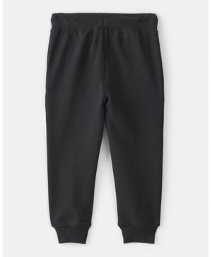 Pants De Tela Polar En Negro Carter's