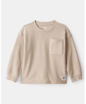 Playera De Manga Larga En Marrón Oshkosh B'Gosh