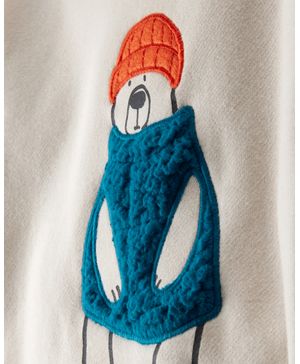 Sudadera Cuello Redondo De Tela Polar Daydream Con Oso Carter's