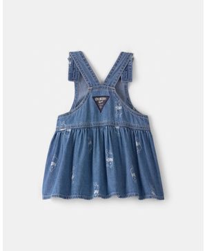 Falda Short Cruzada De Mezclilla Con Winnie The Pooh Disney© Oshkosh B'Gosh