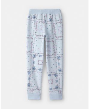 Joggers Con Estampado Floral Azul Oshkosh B'Gosh