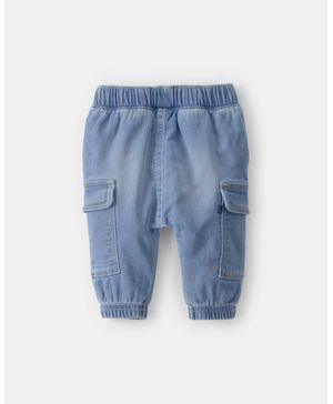 Joggers De Mezclilla Tipo Cargo Con Bolsillos Oshkosh B'Gosh