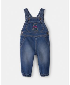 Overol De Mezclilla Con Bordado De Winnie The Pooh Disney© Oshkosh B'Gosh