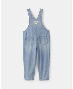 Overol De Mezclilla Con Parche De Lavado Claro Oshkosh B'Gosh