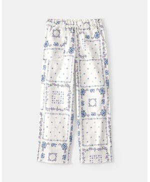 Pantalón Con Cordón Ajustable Con Estampado De Bandana Oshkosh B'Gosh