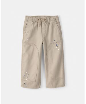 Pantalón Con Cordón Ajustable Con Salpicaduras De Pintura Oshkosh B'Gosh