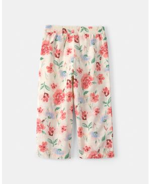 Pantalón Floral Crema Carter's