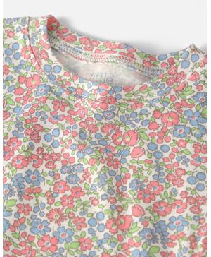 Pijama De Algodón 2 Piezas Con Estampado Floral Carter's Little Planet