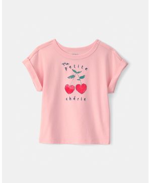 Playera Con Cerezas Rosa Carter's