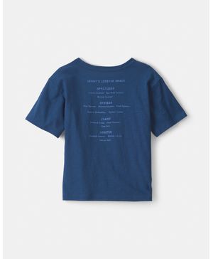 Playera Con Gráfico De Langosta Azul Carter's