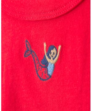 Playera Con Sirena Roja Carter's