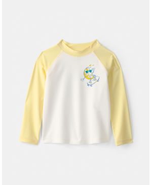 Playera Para Nadar De Manga Corta Con Limones Carter's