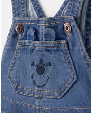 Romper Burbuja De Mezclilla Stretch Winnie The Pooh Disney© Oshkosh B'Gosh