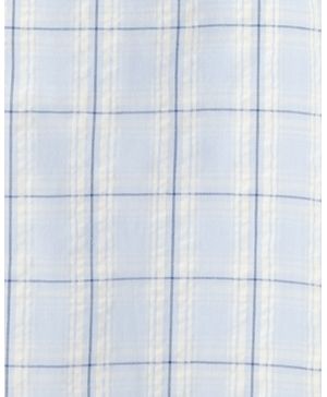 Romper Con Fruncidos Y Cuadros Azul Carter's