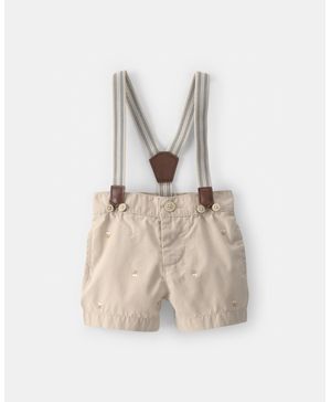 Short Con Tirantes Abejitas De Miel Winnie The Pooh Disney© Oshkosh B'Gosh