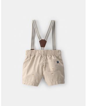 Short Con Tirantes Abejitas De Miel Winnie The Pooh Disney© Oshkosh B'Gosh