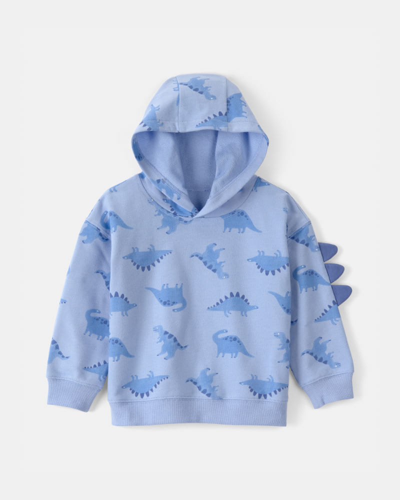 Sudadera Con Capucha De Felpa Francesa De Dinosaurio Azul 2U677810|Carter's