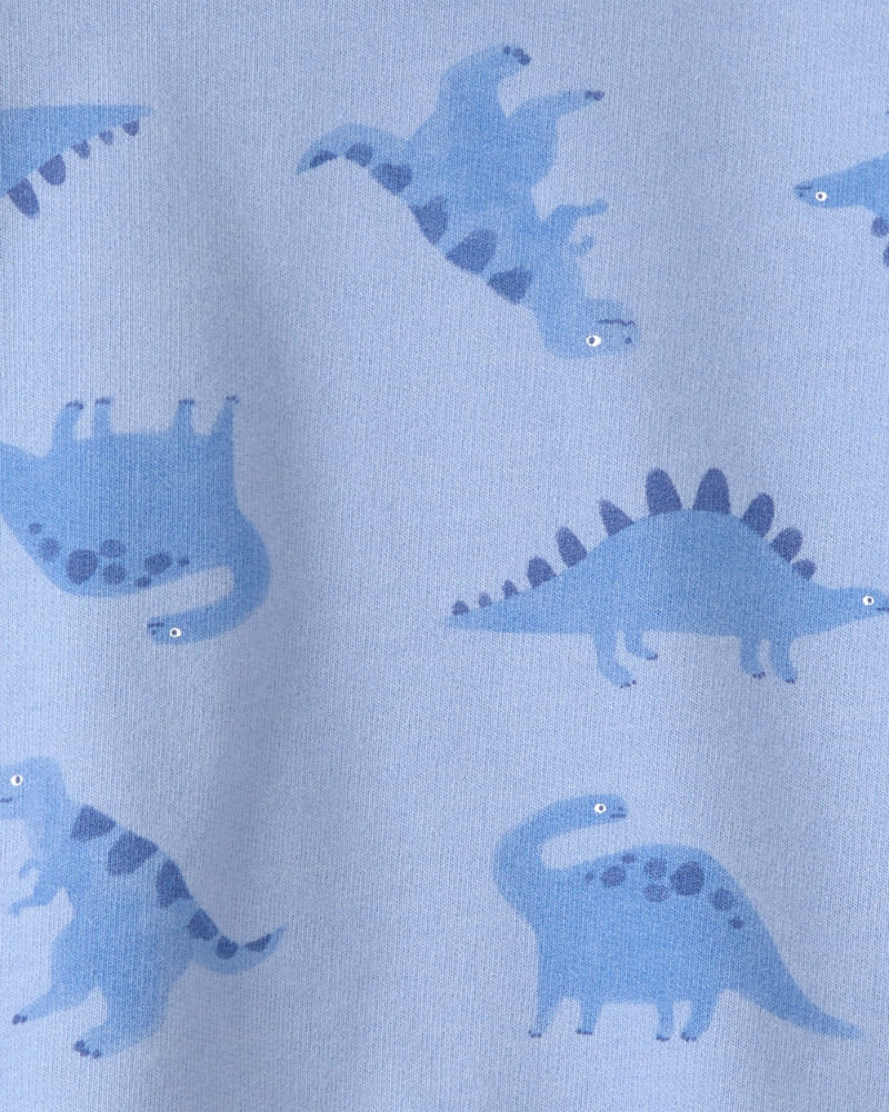 Sudadera Con Capucha De Felpa Francesa De Dinosaurio Azul 2U677810|Carter's